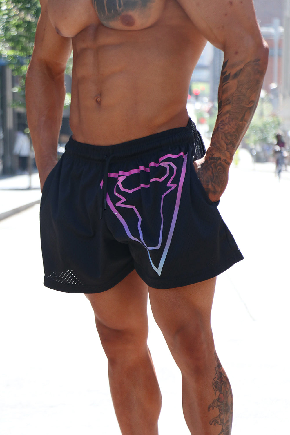 AD "Bull" Mesh Shorts